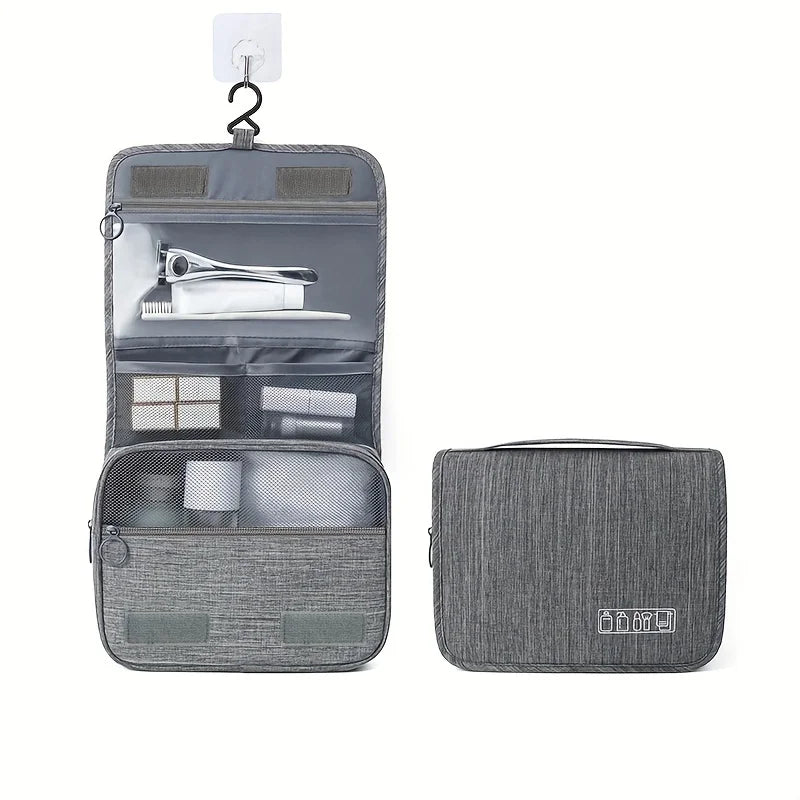 Oxford Fabric Men Business Portable Storage Bag Toiletries Organizer Women Cosmetic Bag Waterproof Hanging Travel Wash Pouch