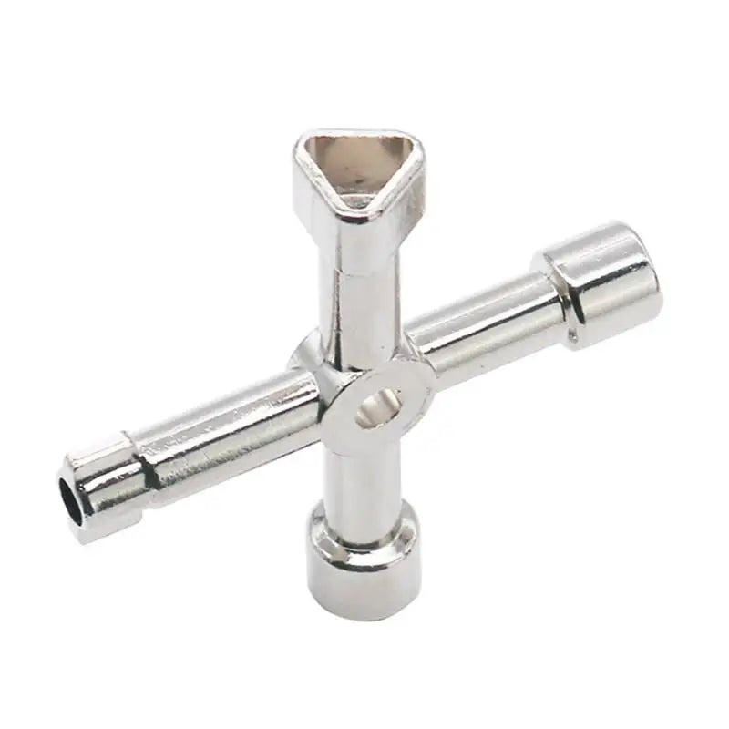 Multifunction 4 Ways Universal Triangle Wrench Key Plumber Keys Triangle For Gas Electric Meter Cabinets Bleed Radiators Tools