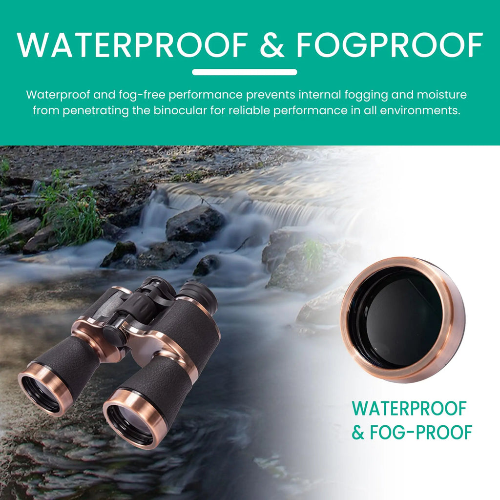 HD Binoculars 20x50 for Adults Waterproof Professional Binoculars Large View Telescope With Clear Low Light Vision Outdoor Sport