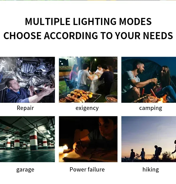 Dewalt 20V Lithium Battery 90 Degree Folding LED Work Light Handheld Multifunctional Portable Camping Torch for Outdoor Camping
