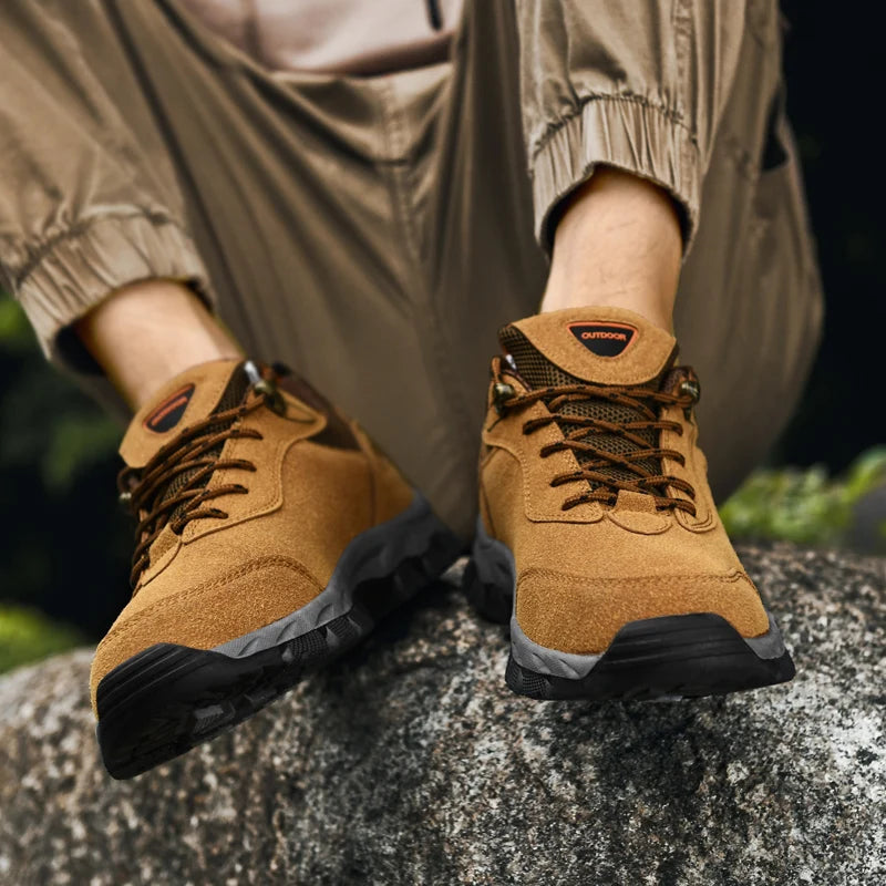 Classic Large Size 49 Casual Shoes For Men Trend Hiking Shoes Man Fashion Outdoor Climbing Sneakers Man