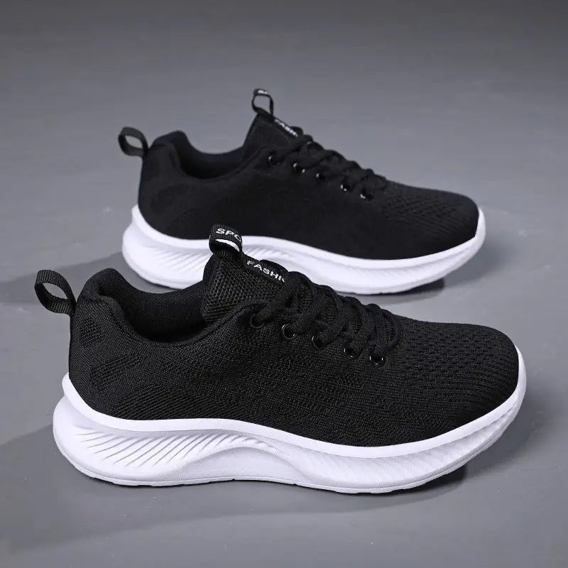 B22-31 Men's Shoes Summer Breathable Trendy Versatile Casual White Sneakers Youth Non-Slip Sports Thick-Soled White Shoes b22