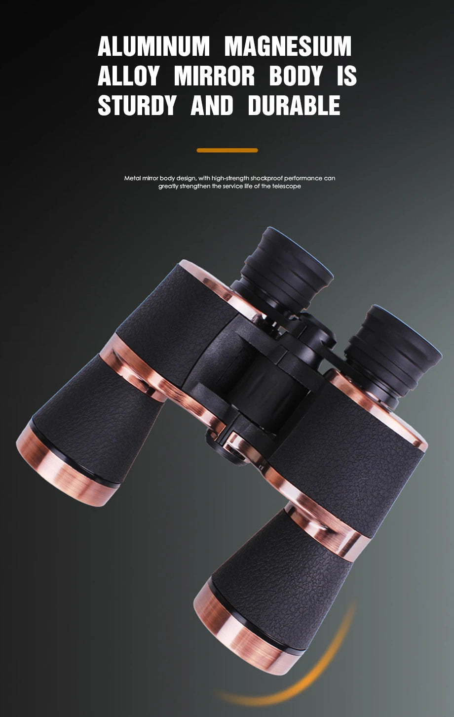 HD Binoculars 20x50 for Adults Waterproof Professional Binoculars Large View Telescope With Clear Low Light Vision Outdoor Sport