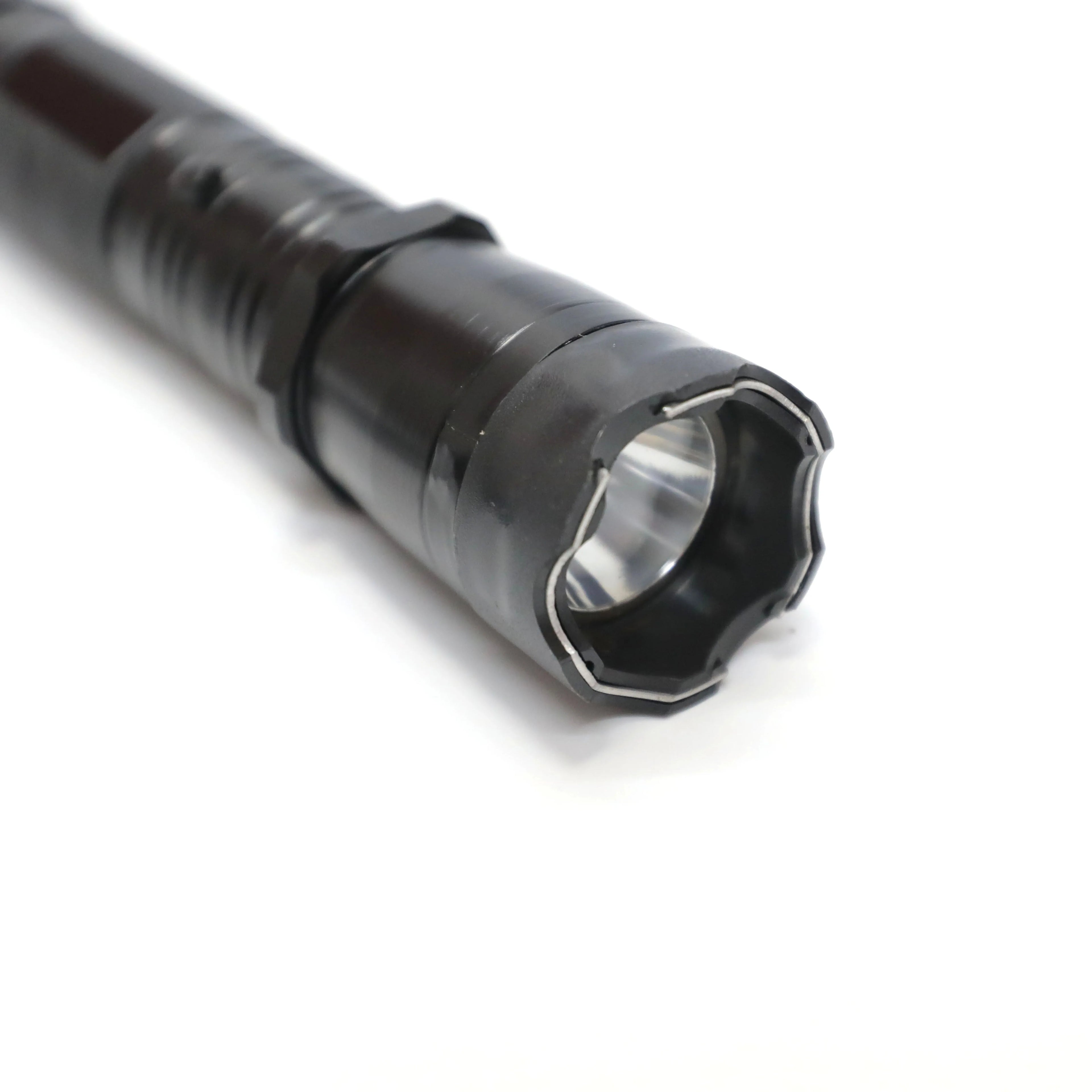 Rechargeable 1101 LED Flashlight  Ultra  Powerful Portable Lamp for Camping Hiking & Self - Defense