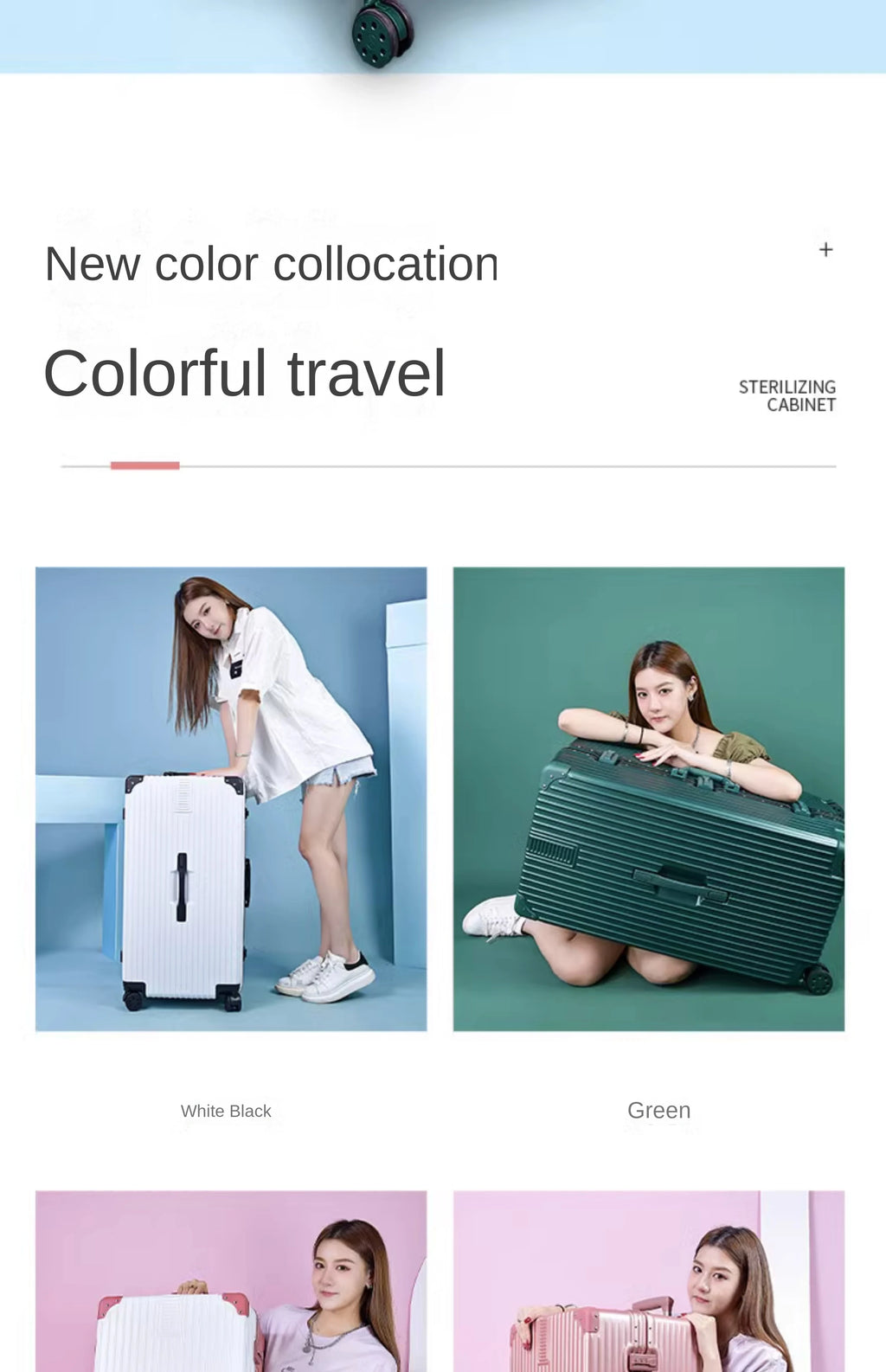 Extra Large 60/100 inch Unisex Luggage Thickened Travel Suitcase with Large Capacity TSA Lock Trolley Case Zipper Aluminum Frame