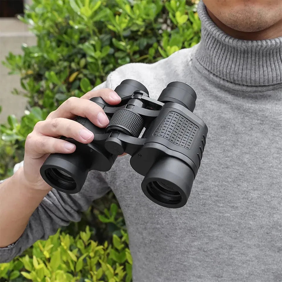 Professional Binoculars HD Portable Eyepieces 90X90 Long Distance Binoculars for Hunting Outdoor Camping Trips BAK4 Optics