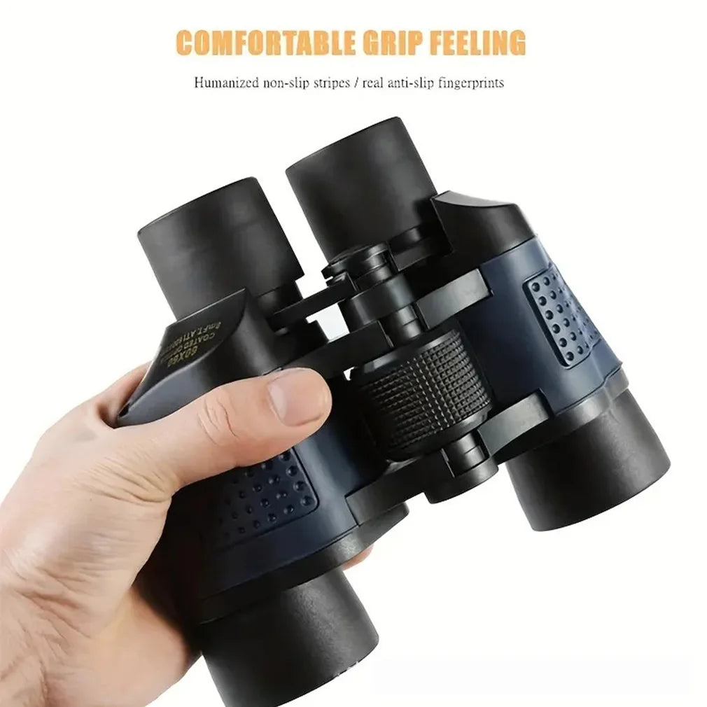HD 60x60 Binoculars Telescope Outdoor Hunting Night Vision 3000M HD Hiking Travel Military Professional Sports Telescope Hot
